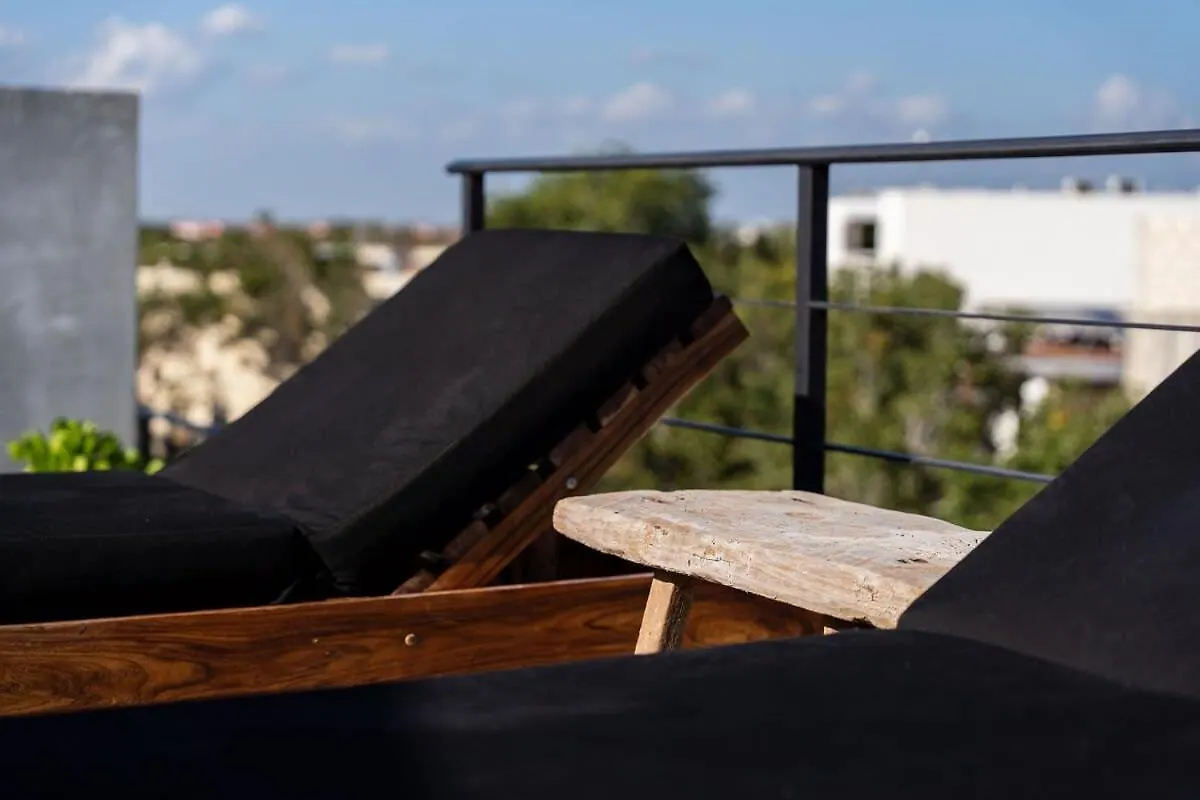 Luxury Loft In Aldea Zama With Rooftop Pool Tulum Apartmán